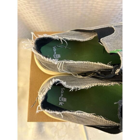 Sanuk loafers gray navy rn#1084612 - Picture 4 of 10